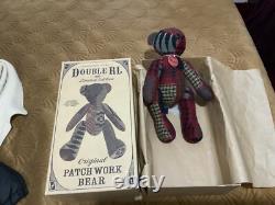 RRL Double RL Ourson en Patchwork Original Édition Limitée Neuf Avec Étiquettes