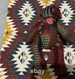 RRL Double RL Ourson en Patchwork Original Édition Limitée Neuf Avec Étiquettes