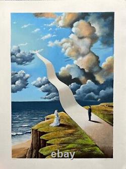 Rafal Olbinski FORME D'ILLUSION INTIME Édition Limitée Sérigraphiée Signée à la main