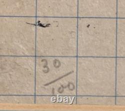 Rare MAURICE BRIANCHON (1899-1979) lithographie signée en édition limitée At the Races 30/100