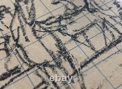 Rare MAURICE BRIANCHON (1899-1979) lithographie signée en édition limitée At the Races 30/100