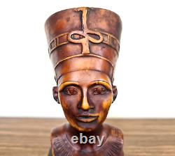 Réplique en Édition Limitée du Buste de la Reine Nefertiti - Pièce d'Art Rare et Captivante