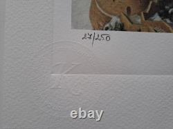 Rob Gonsalves a signé la lithographie collectionnable The Chessmaster