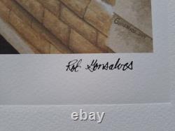 Rob Gonsalves a signé la lithographie collectionnable The Chessmaster