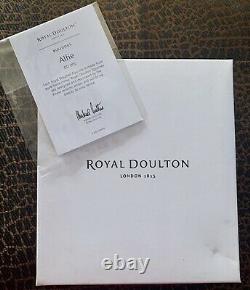 Royal Doulton Limited Edition Bulldog Alfie Dd001 Pièce À La Retraite