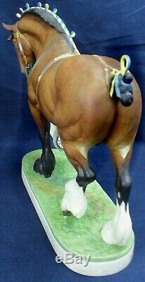 Royal Worcester Shire Horse Ltd 500 Pièces Doris Lindner Vers 1964