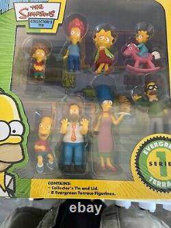 Salutations De The Simpsons Limited Edition Figurines 25 Pièces Ensemble De Boîtes De Collection