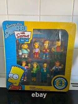 Salutations De The Simpsons Limited Edition Figurines 25 Pièces Ensemble De Boîtes De Collection