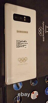 Samsung Note 8 Edition Limitée 4000 Pièces Pyongchang Jeux Olympiques D'hiver 2018