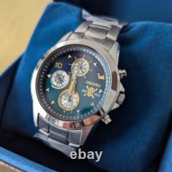Seiko ONE PIECE 1000 LOGS ANNIVERSARY Édition Limitée à 5000 Montre Bleue Avec Boîte
