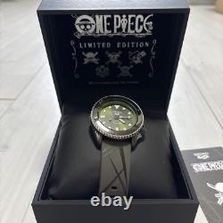 Seiko SBSA153 Zoro One Piece Montre Automatique Japon 42,5 mm Édition Limitée