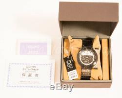 Seiko X Giugiaro Chronographe Sced041 Limited 2000 Pièces Montre-bracelet À Quartz Pour Hommes