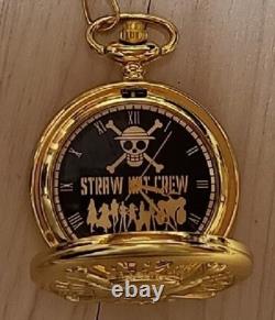 Set de Montres de Poche One Piece 2 Types Boussole & Drapeau Pirate Édition Limitée