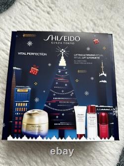 Set de cadeau en édition limitée de 4 pièces Shiseido Vital Perfection tout neuf
