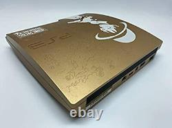 Sony Playstation 3 Ps3 Une Pièce Gold 320 Go Console Limited Edition Fedex Ship