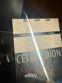 Souvenirs de Céline Dion Édition Limitée 212/500 Première/Dernière Pièce de Scène du Spectacle à Vegas