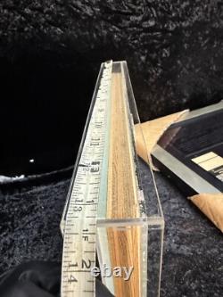 Souvenirs de Céline Dion Édition Limitée 212/500 Première/Dernière Pièce de Scène du Spectacle à Vegas