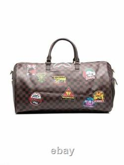 Sprayground Intonational Voyage Patch Empereur Monogram Duffle Bag World D3360