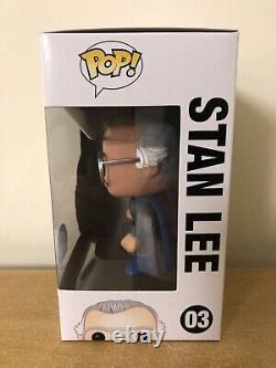 Stan Lee 03 Édition Limitée NYCC 1500 Pièces Figurine Funko Pop en Vinyle Tout Neuf