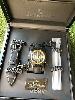 Steinhart Nero Marine Chronograph Limited Edition (66 Exemplaires Dans Le Monde)