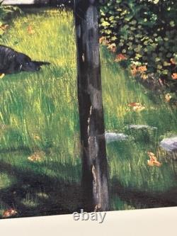 Susan Rios Nantucket Sérigraphie Signée 1/850 Édition Limitée Drapeau Américain