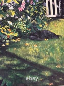 Susan Rios Nantucket Sérigraphie Signée 1/850 Édition Limitée Drapeau Américain