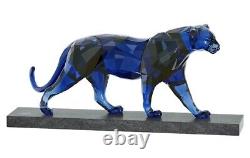 Swarovski Édition Limitée Léopard Bleu Seulement 1000 Pièces dans le Monde