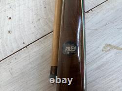 Terry Griffiths Riley Édition Limitée Vintage Queue de Snooker 2 Pièces Avec Sac Ancien