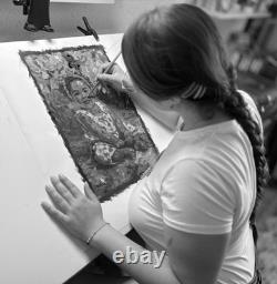 Tirage sur toile édition limitée Valentinarte Femme Belle Élégante Sexy Art