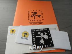 U2 Fanzine 116/1500 + Patch Super Édition Limitée Island Records The Joshua Tour
