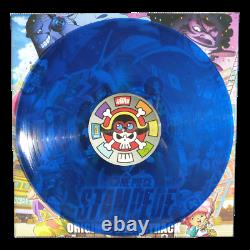 Une Pièce Stampede Soundtrack Lp Avec Bande Obi (vinyle Bleu) -ultra Rare- Nouveau