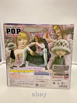 Une pièce P. O. P Portrait des Pirates ÉDITION LIMITÉE Figurine Corazon & Law