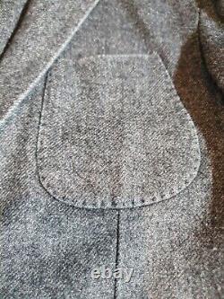 Veste de sport à poches plaquées sans doublure LBM 1911 édition limitée gris taille UK 40R
