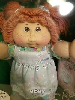Vintage Cabbage Patch Kids Doll Limited Edition 30ème Anniversaire Red Hair Nib