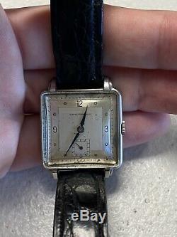 Vintage Girard Perregaux Mens Watch! Piece Rare Voir! Fonctionnement