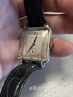 Vintage Girard Perregaux Mens Watch! Piece Rare Voir! Fonctionnement