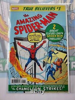 Washington Green Fine Art Édition limitée de Spiderman No1 Signé par Stan Lee