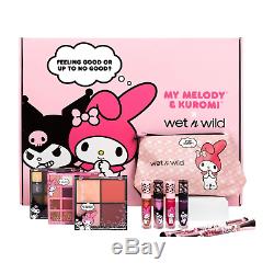 Wet N Wild My Melody Et Kuromi Collection Complète 10 Boîte Piece, Édition Limitée
