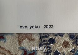 Yoko Ono Tirage Sérigraphie En Édition Limitée