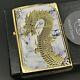 Zippo Briquet à Huile Dragon édition Limitée 88 Pièces Motif Japonais Blanc