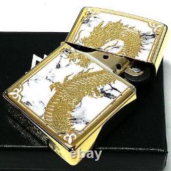 ZIPPO Briquet à huile Dragon édition limitée 88 pièces Motif japonais Blanc