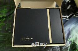 Zenith Edition Limitée De 250 Pièces De Chronomètre 18k Massif Grande Classe