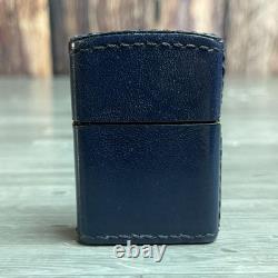 Zippo Briquet 24 Paix Cuir Moyen Édition Limitée