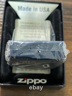 Zippo Paix 75e ANNIVERSAIRE Édition Limitée Pièce 75e Anniversaire 2020 BLEU T