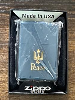 Zippo Paix 75e ANNIVERSAIRE Édition Limitée Pièce 75e Anniversaire 2020 BLEU T