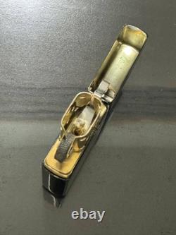 Zippo Paix Bleu Titane Édition Limitée Pièce 1995 Fabriquée Timbre Or Dead Stock