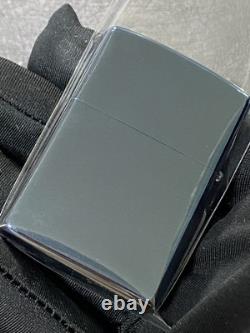 Zippo Paix Bleu Titane Édition Limitée Pièce Modèle Rare Fabriqué En 2007 Or Inn