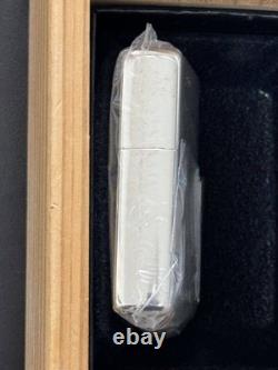 Zippo Paix argent JT Édition Limitée Pièce Argent Double Face Gravé Fabriqué