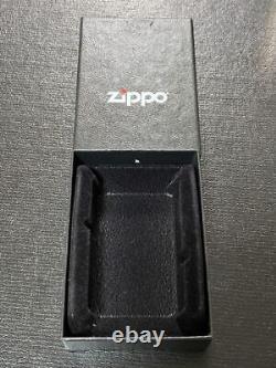 Zippo Peace Bleu Titane Édition Limitée Modèle Rare Fabriqué en 2007 (2)