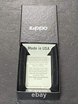 Zippo Pièce 75e Anniversaire Édition Limitée Modèle Rare 2020 Paix Double Face